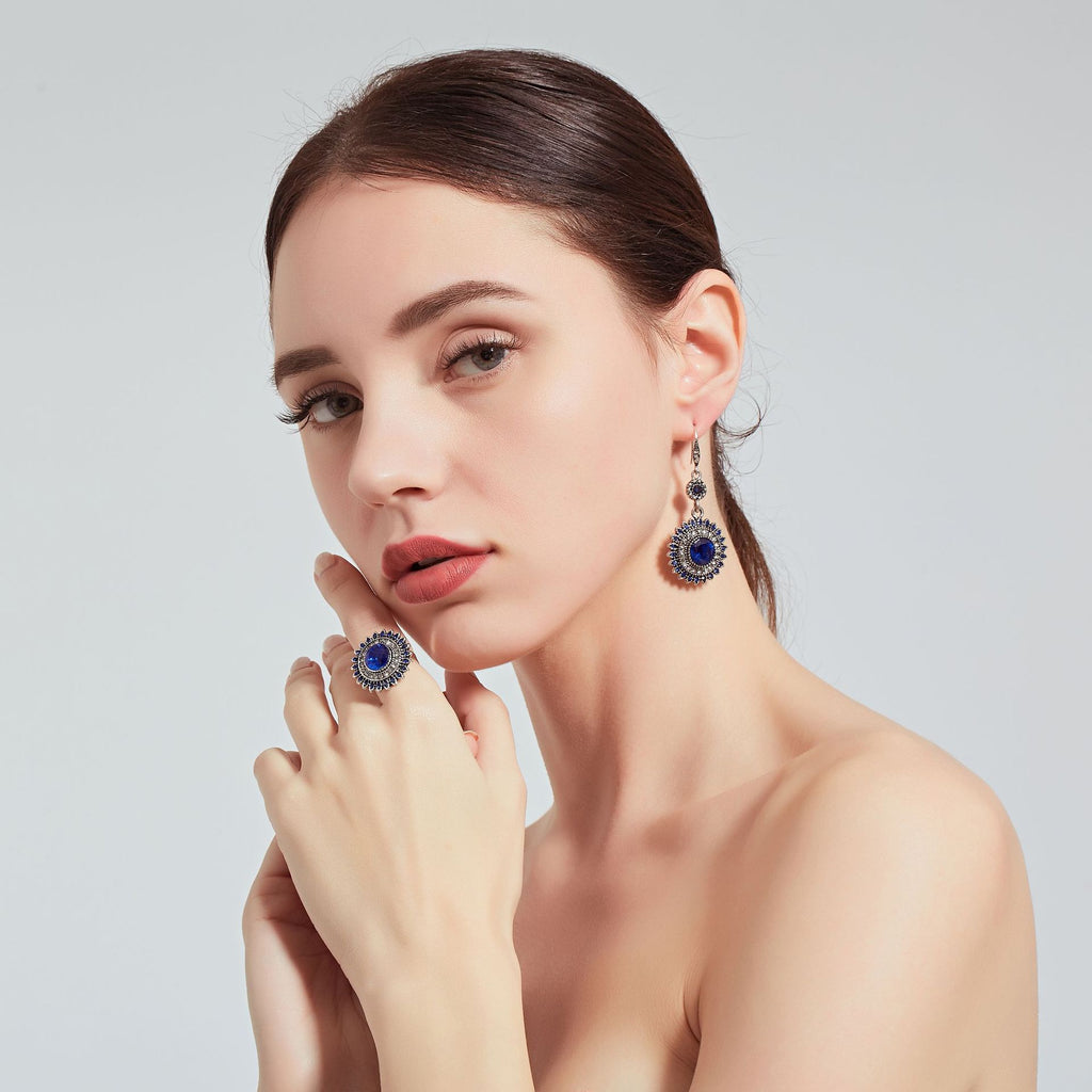 Carefully Selected Cross-Border Jewelry, European and American Fashion Tassel Earrings, Bohemian Alloy Personalized Ear Studs, Earrings, and Ear Accessories for Women