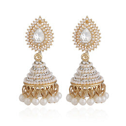 Carefully Selected Cross-Border Jewelry, European and American Fashion Tassel Earrings, Bohemian Alloy Personalized Ear Studs, Earrings, and Ear Accessories for Women