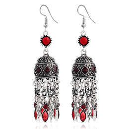 Carefully Selected Cross-Border Jewelry, European and American Fashion Tassel Earrings, Bohemian Alloy Personalized Ear Studs, Earrings, and Ear Accessories for Women