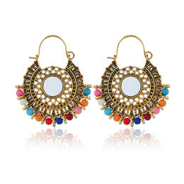 Carefully Selected Cross-Border Jewelry, European and American Fashion Tassel Earrings, Bohemian Alloy Personalized Ear Studs, Earrings, and Ear Accessories for Women