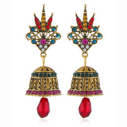 Carefully Selected Cross-Border Jewelry, European and American Fashion Tassel Earrings, Bohemian Alloy Personalized Ear Studs, Earrings, and Ear Accessories for Women