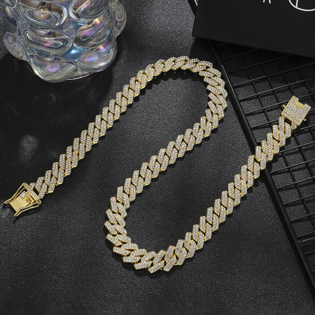 Tiktok Hot-Selling Fashion Casual Men's Watch Full Diamond Watch Men's Factory Price Direct Sale Complete Colors