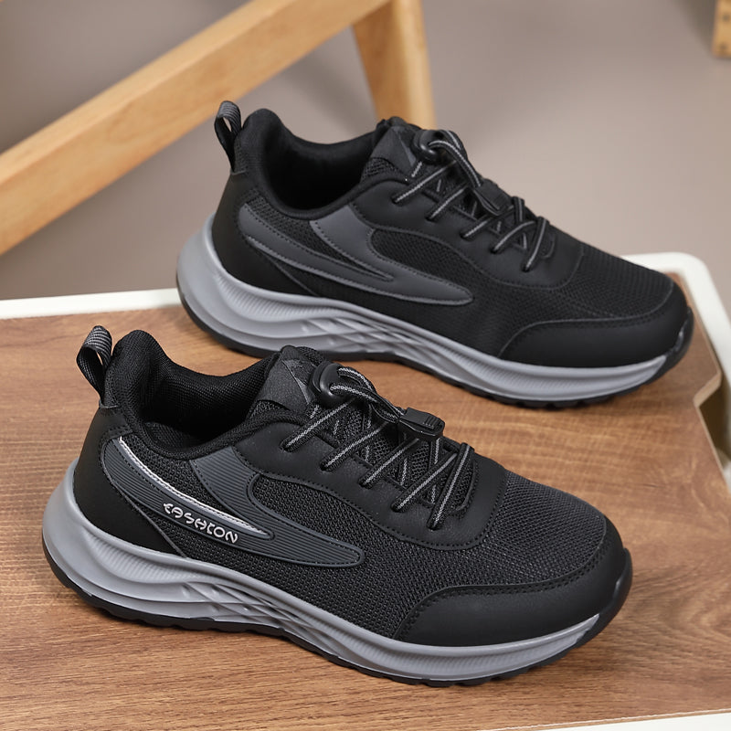 Chaussures pour seniors (nouveauté printemps) : semelles souples, confortables pour la marche, style sport mixte