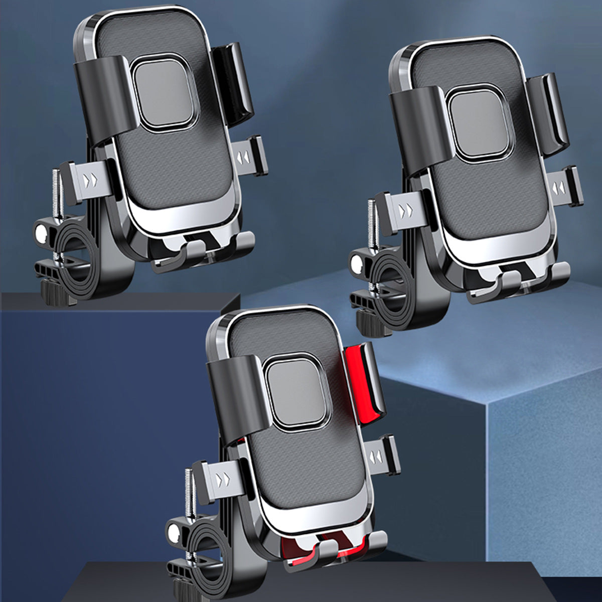 Electric bicycle bicycle holder battery motorcycle outdoor rider shockproof riding navigation mobile phone holder wholesale