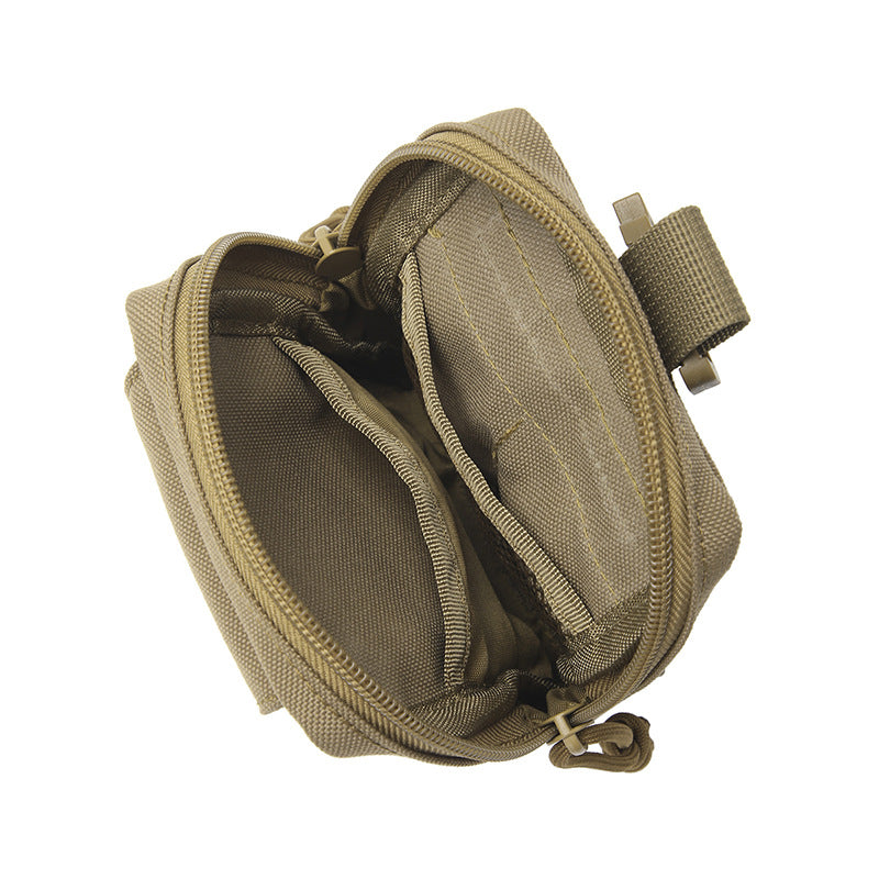 Amazon Multifunctional Molle Mobile Phone Bag Toolkit Tactical Outdoor Mobile Phone Bag Backpack Accessories Bag Miscellaneous Bag