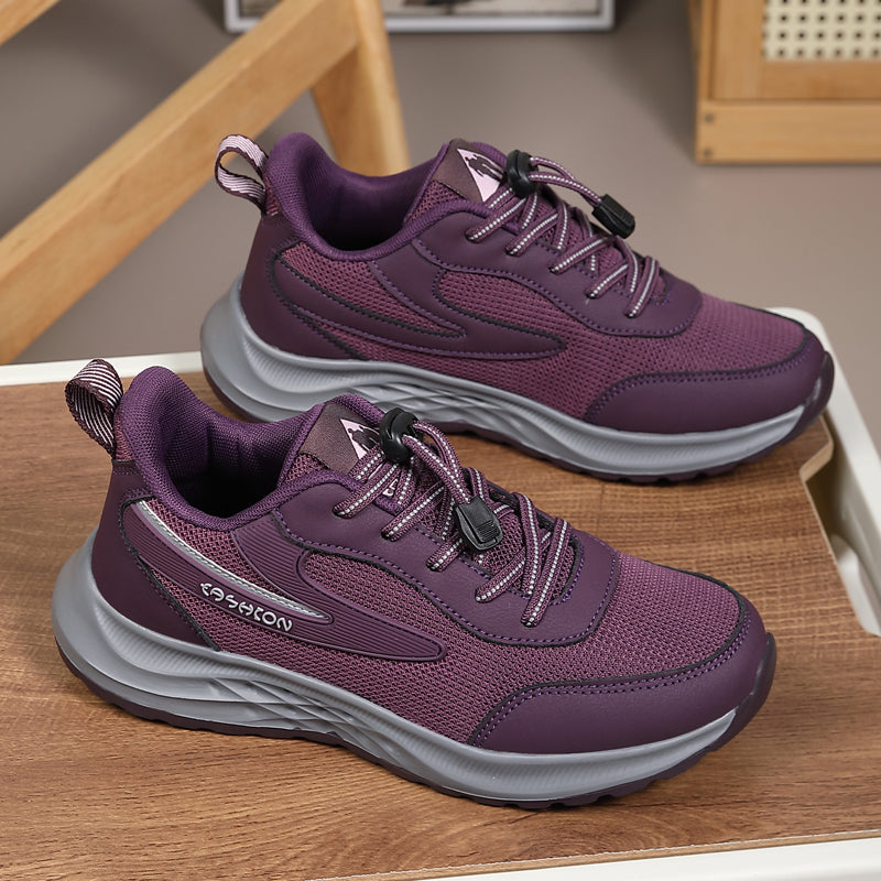 Chaussures pour seniors (nouveauté printemps) : semelles souples, confortables pour la marche, style sport mixte