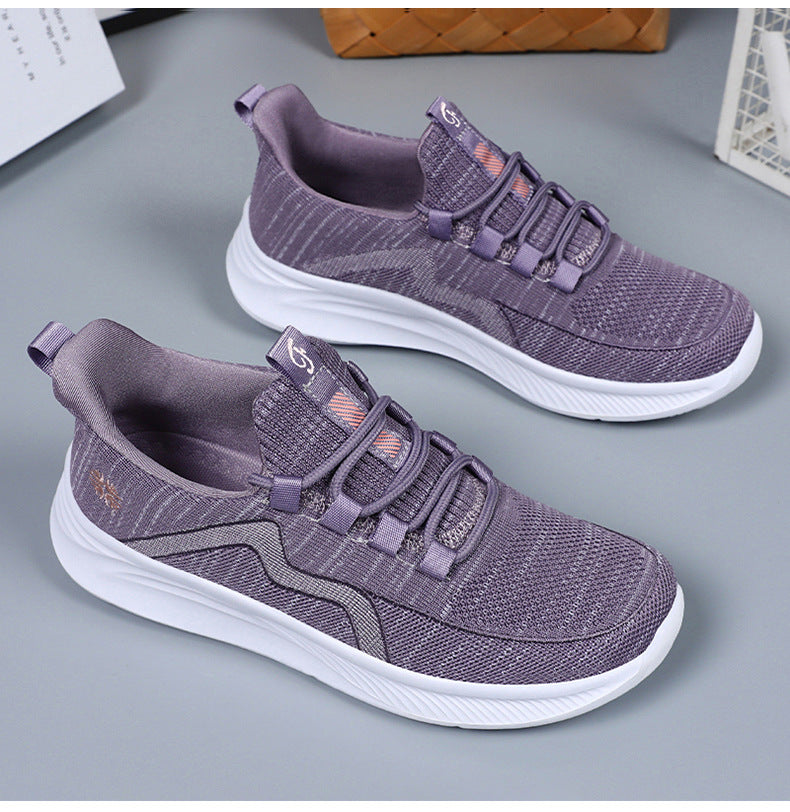 Chaussures pour femme Chaussures décontractées pour femmes (collection printemps 2026) : confortables, polyvalentes et respirantes, idéales pour les mamans (style sport et ville)
