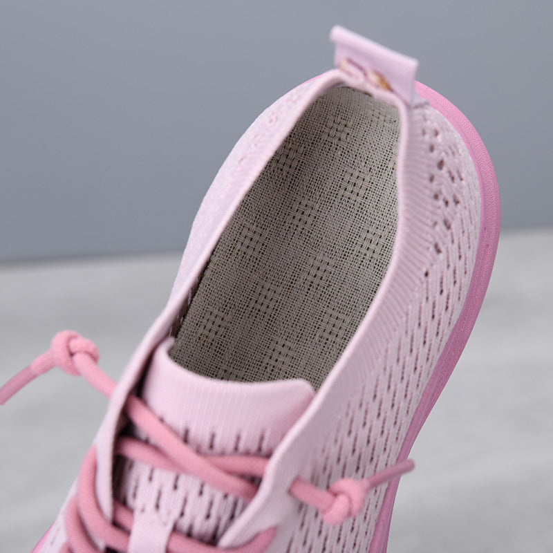 Women's Shoes, Fashionable Casual Shoes, Breathable Single Shoes, Shallow Shoes, Lightweight, Comfortable and Versatile Mesh Shoes