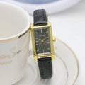 Small Rectangular Thin Strap Simple Women's Leather Strap Watch Trendy Leather Strap Watch Women's Quartz Watch 270