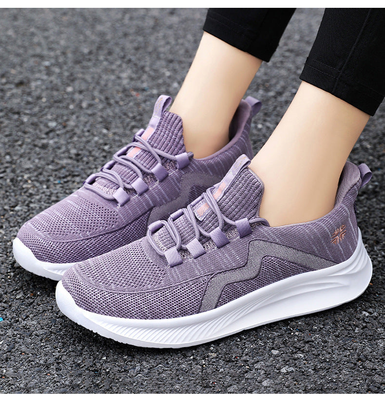Chaussures pour femme Chaussures décontractées pour femmes (collection printemps 2026) : confortables, polyvalentes et respirantes, idéales pour les mamans (style sport et ville)