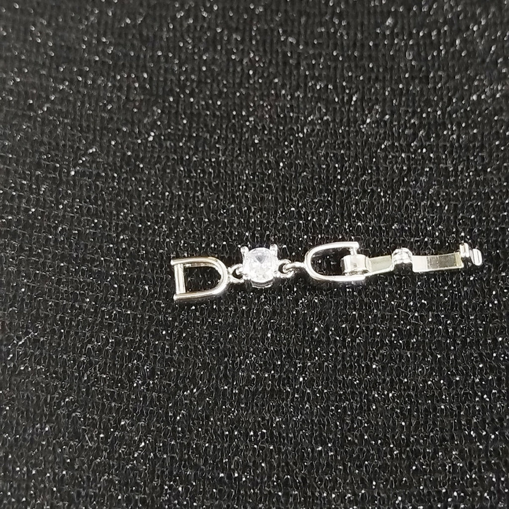 Joker bracelet necklace extended chain plated real platinum zircon 3cm lengthened first jewelry button accessories factory outlet