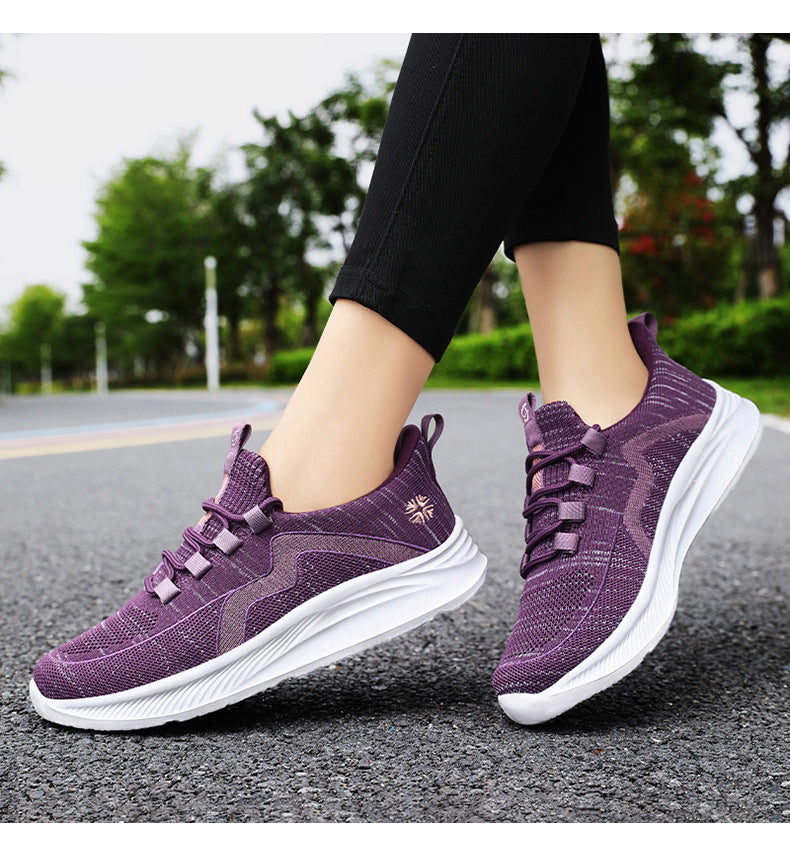 Chaussures pour femme Chaussures décontractées pour femmes (collection printemps 2026) : confortables, polyvalentes et respirantes, idéales pour les mamans (style sport et ville)