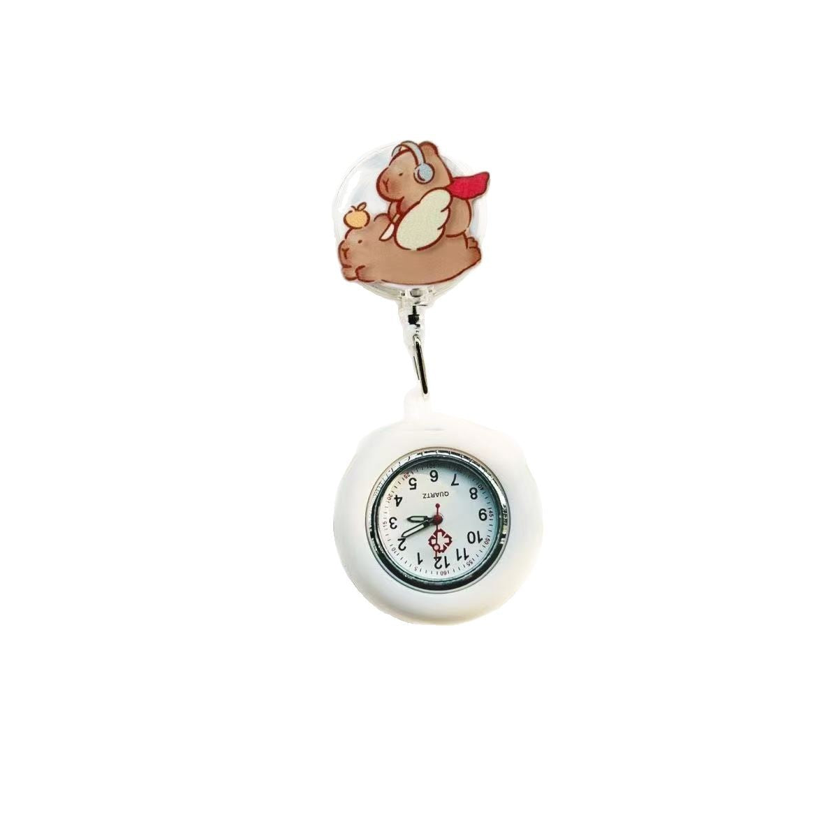 Aturable Kabibala nurse watch chest watch retractable student examination pocket watch doctor luminous stone sound watch wholesale