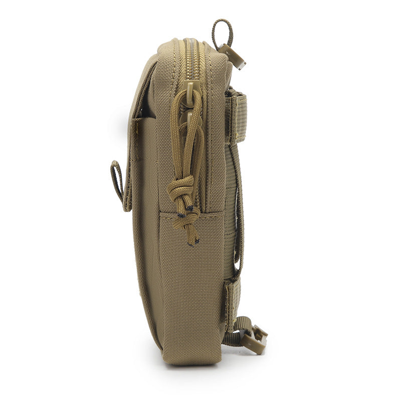 Amazon Multifunctional Molle Mobile Phone Bag Toolkit Tactical Outdoor Mobile Phone Bag Backpack Accessories Bag Miscellaneous Bag