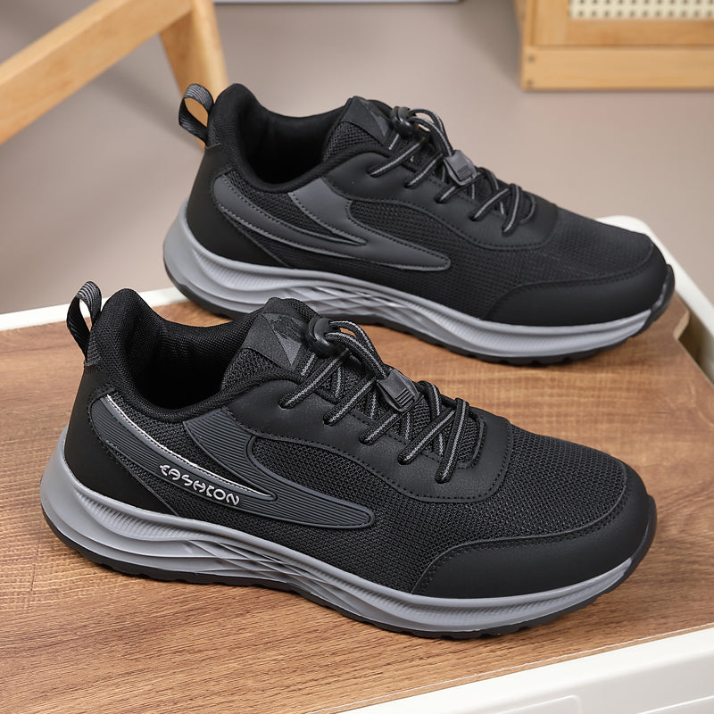 Chaussures pour seniors (nouveauté printemps) : semelles souples, confortables pour la marche, style sport mixte