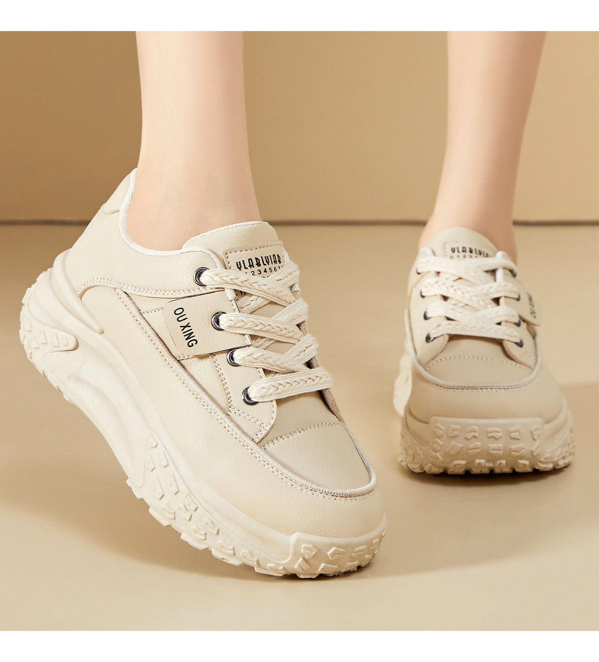 Women's Spring Shoes, Height-Increasing Shoes, Versatile Fashionable Canvas Shoes, Thick-Soled Shoes, Soft-Soled Comfortable Single Shoes, Trendy Casual Shoes