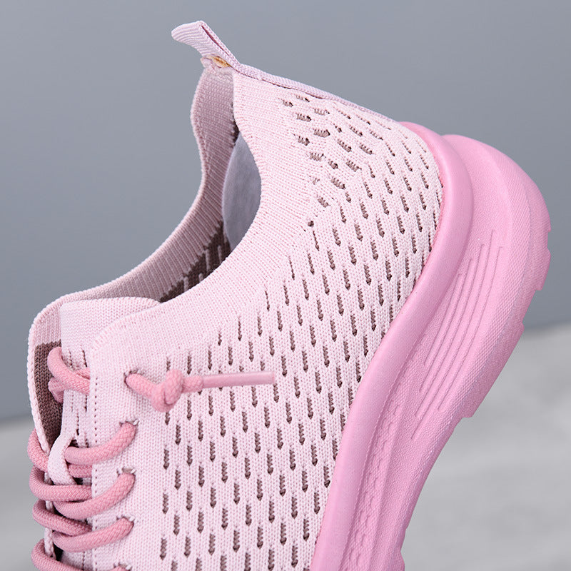 Women's Shoes, Fashionable Casual Shoes, Breathable Single Shoes, Shallow Shoes, Lightweight, Comfortable and Versatile Mesh Shoes