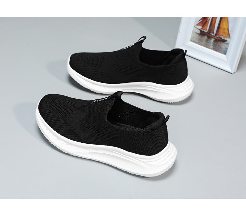 Chaussures pour femme (nouveauté printemps 2026) : modèle décontracté et facile à enfiler, adapté aux femmes d'âge mûr et aux seniors – Polyvalentes pour le quotidien