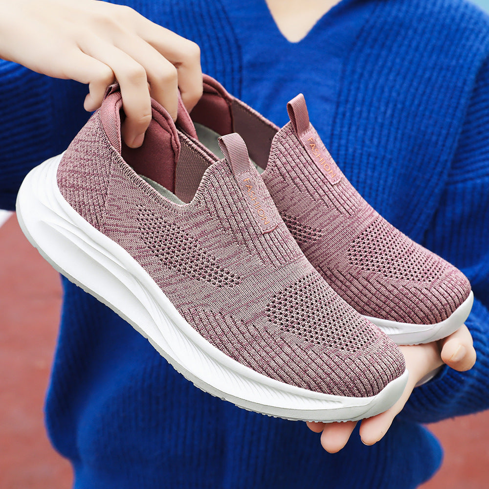Chaussures pour femme (nouveauté printemps 2026) : modèle décontracté et facile à enfiler, adapté aux femmes d'âge mûr et aux seniors – Polyvalentes pour le quotidien