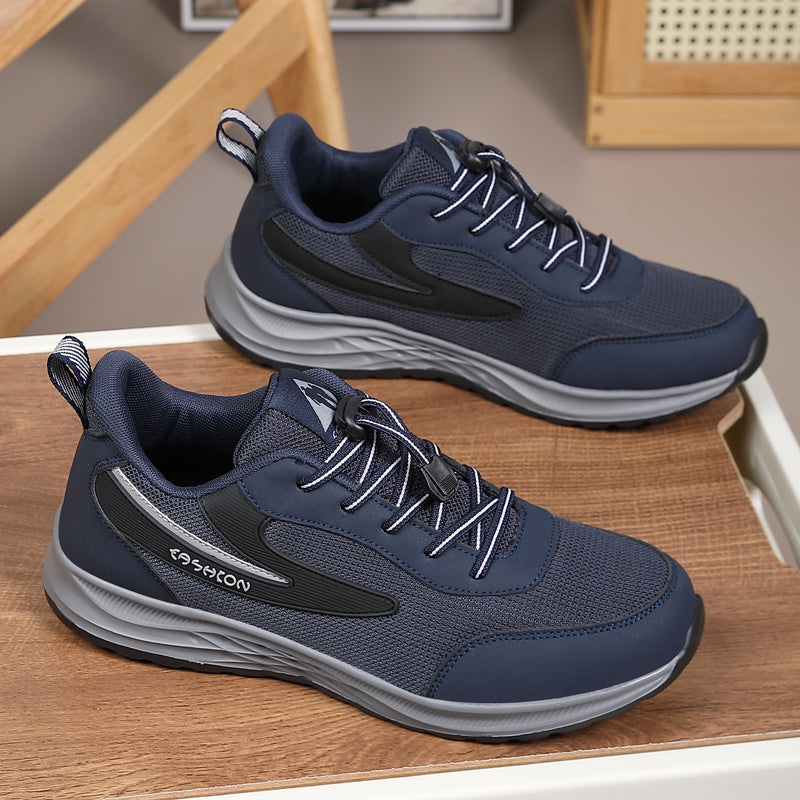 Chaussures pour seniors (nouveauté printemps) : semelles souples, confortables pour la marche, style sport mixte