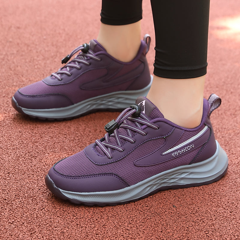 Chaussures pour seniors (nouveauté printemps) : semelles souples, confortables pour la marche, style sport mixte