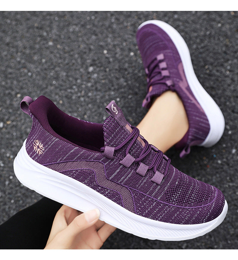 Chaussures pour femme Chaussures décontractées pour femmes (collection printemps 2026) : confortables, polyvalentes et respirantes, idéales pour les mamans (style sport et ville)