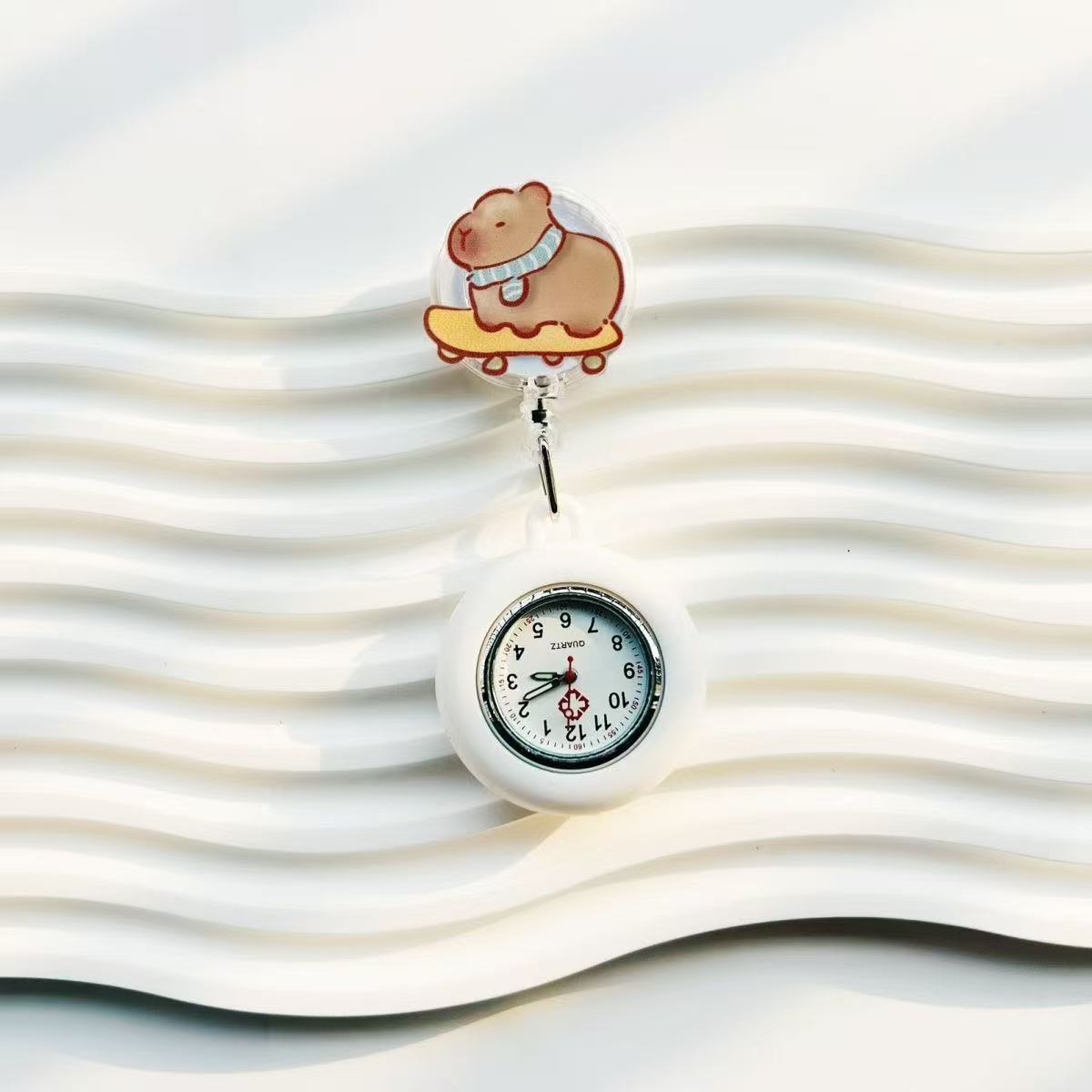 Aturable Kabibala nurse watch chest watch retractable student examination pocket watch doctor luminous stone sound watch wholesale