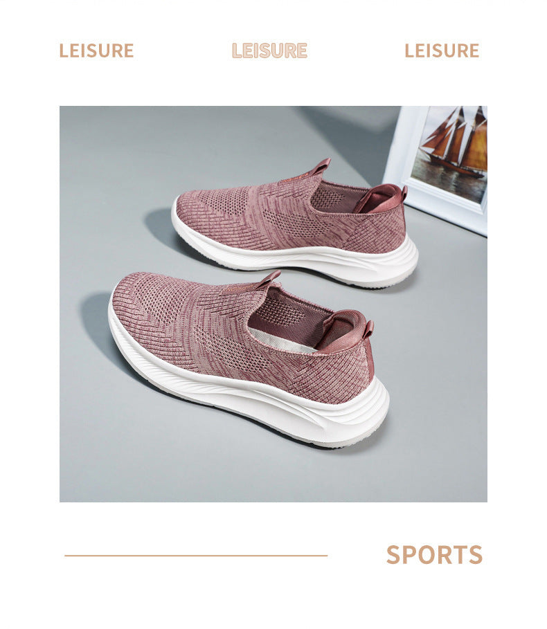 Chaussures pour femme (nouveauté printemps 2026) : modèle décontracté et facile à enfiler, adapté aux femmes d'âge mûr et aux seniors – Polyvalentes pour le quotidien