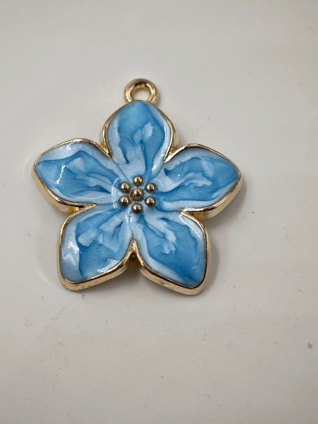 Accessories DIY Accessories Pearlescent Flower Ins Style Classic Five-petal Flower Earrings Keychain Bracelet Small Pendant