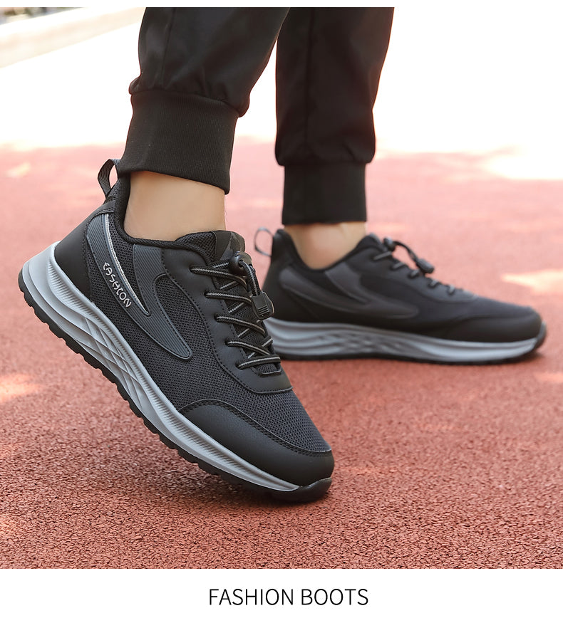 Chaussures pour seniors (nouveauté printemps) : semelles souples, confortables pour la marche, style sport mixte