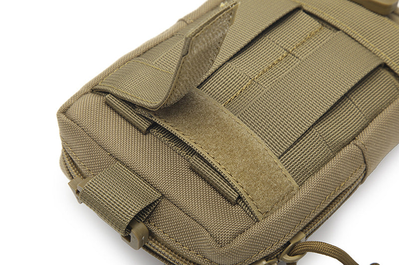 Amazon Multifunctional Molle Mobile Phone Bag Toolkit Tactical Outdoor Mobile Phone Bag Backpack Accessories Bag Miscellaneous Bag