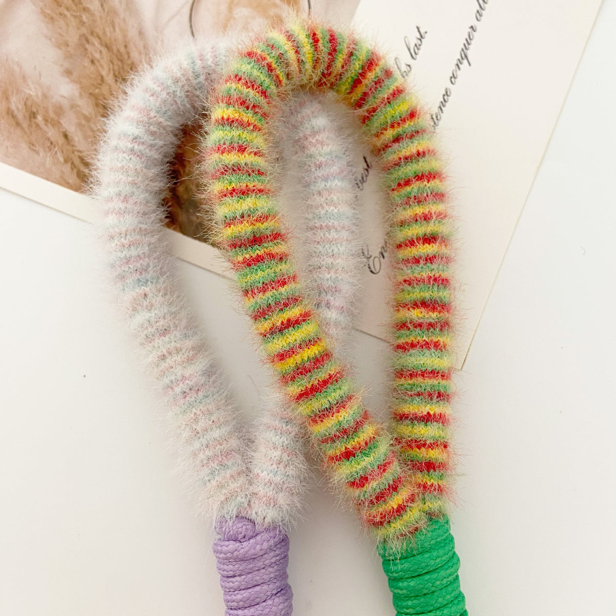 2024 New Stuffed Mobile Phone Lanyard Wrist Strap Multi-Color Short Imitation Mink Mobile Phone Case Lanyard Mobile Phone Chain
