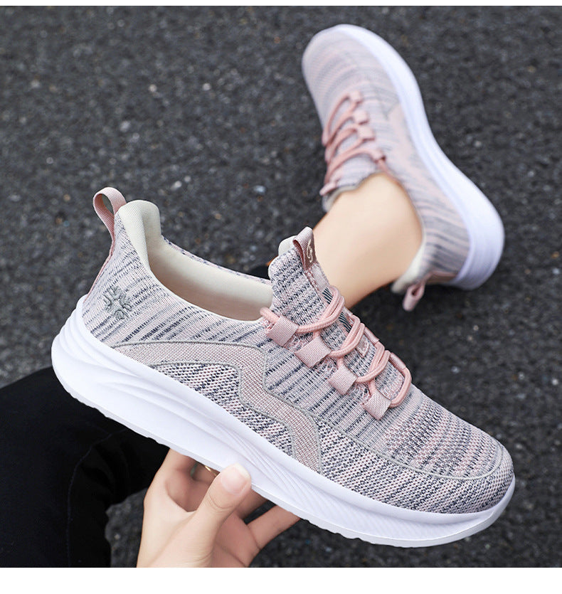 Chaussures pour femme Chaussures décontractées pour femmes (collection printemps 2026) : confortables, polyvalentes et respirantes, idéales pour les mamans (style sport et ville)