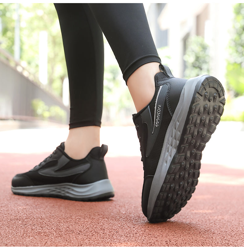 Chaussures pour seniors (nouveauté printemps) : semelles souples, confortables pour la marche, style sport mixte