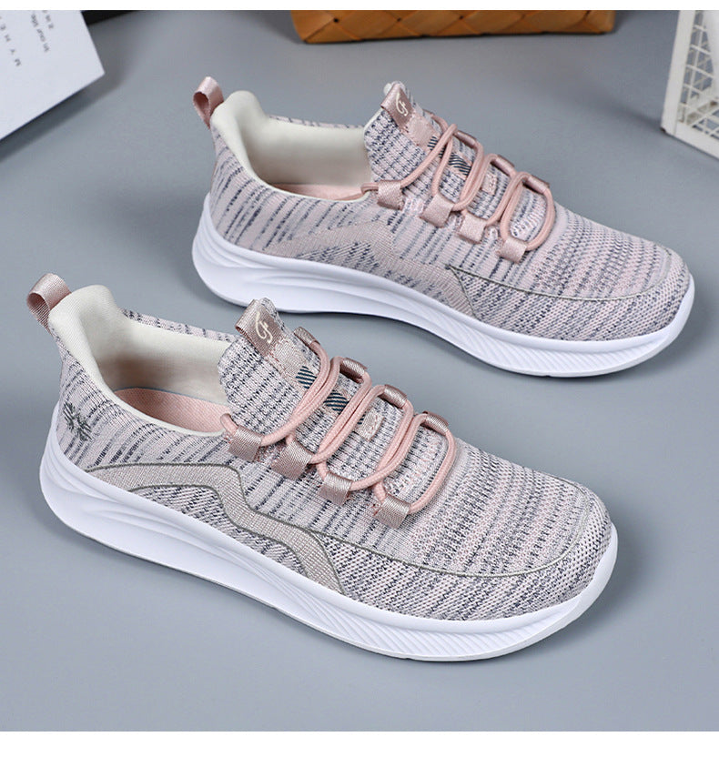 Chaussures pour femme Chaussures décontractées pour femmes (collection printemps 2026) : confortables, polyvalentes et respirantes, idéales pour les mamans (style sport et ville)