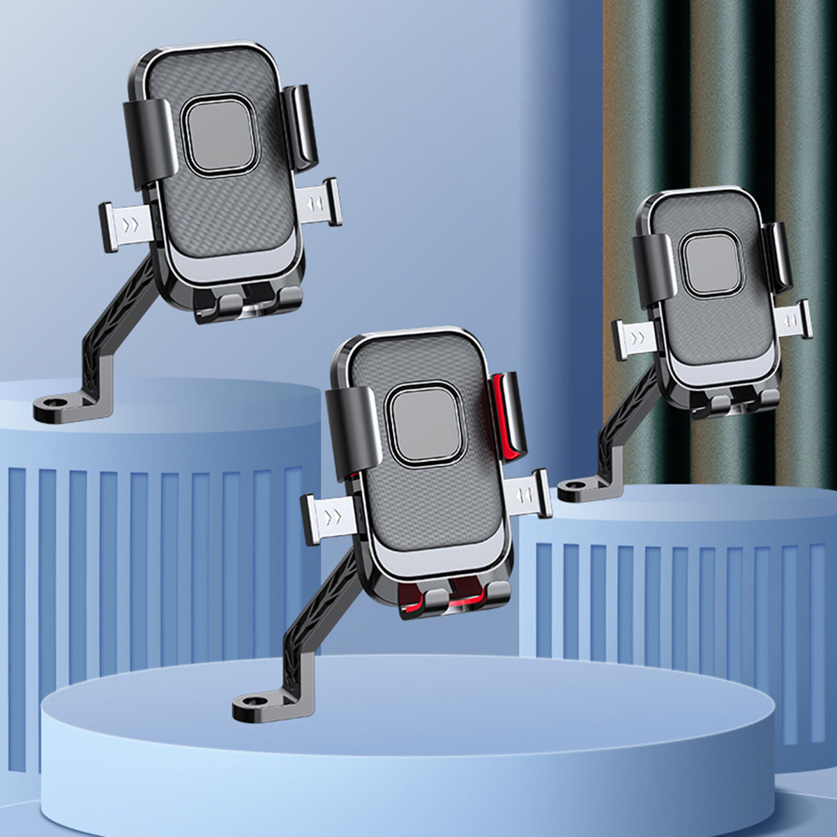 Electric bicycle bicycle holder battery motorcycle outdoor rider shockproof riding navigation mobile phone holder wholesale