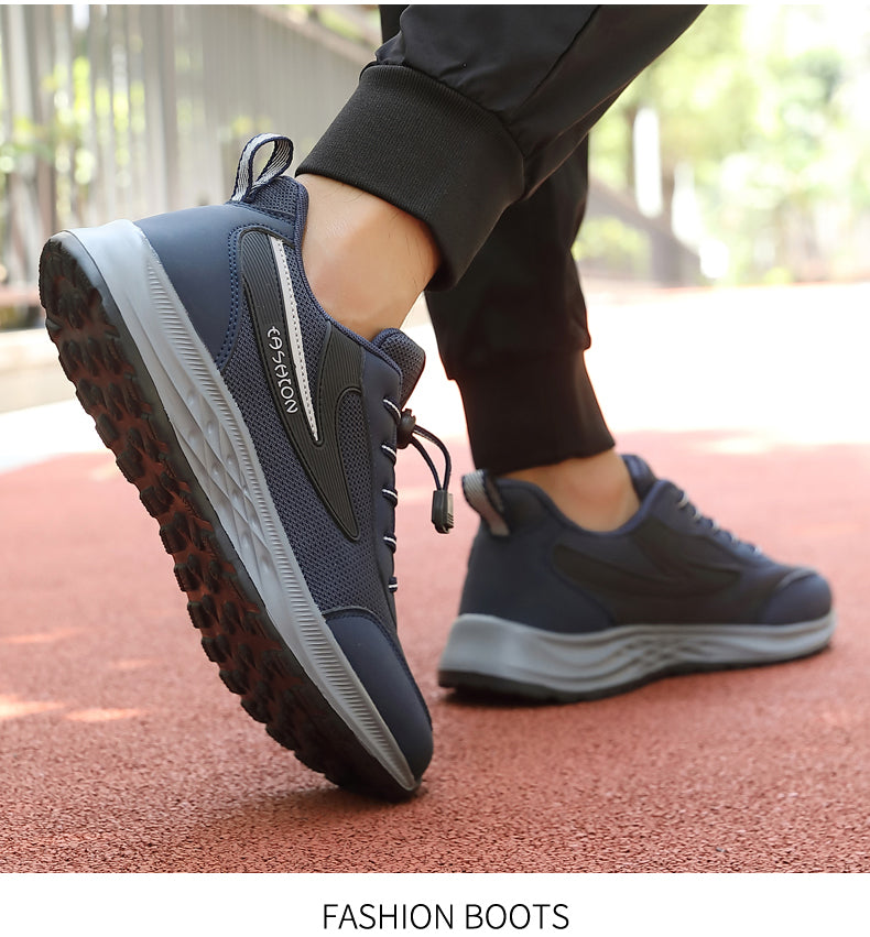 Chaussures pour seniors (nouveauté printemps) : semelles souples, confortables pour la marche, style sport mixte