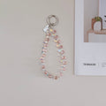 Phone Lanyard Ins Style Light Luxury Crystal Phone Holder Chain Niche Exquisite Camera Strap Accessory Keychain