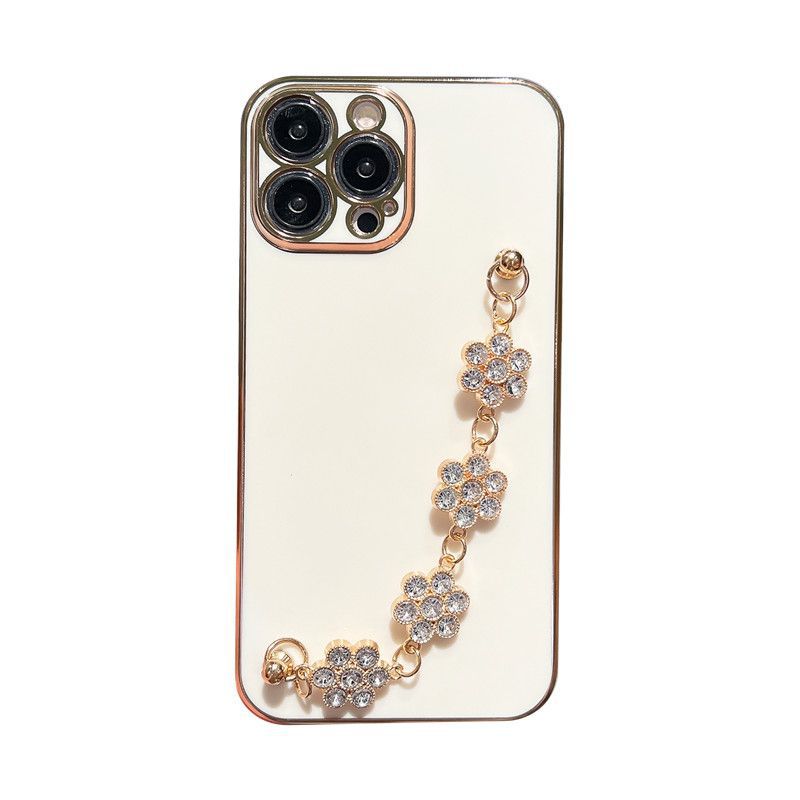 Rhinestone bracelet for Apple 15 phone case iphone13PROMAX all-inclusive Apple 11/12PR/8Plus