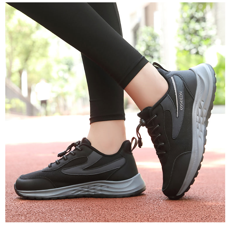 Chaussures pour seniors (nouveauté printemps) : semelles souples, confortables pour la marche, style sport mixte