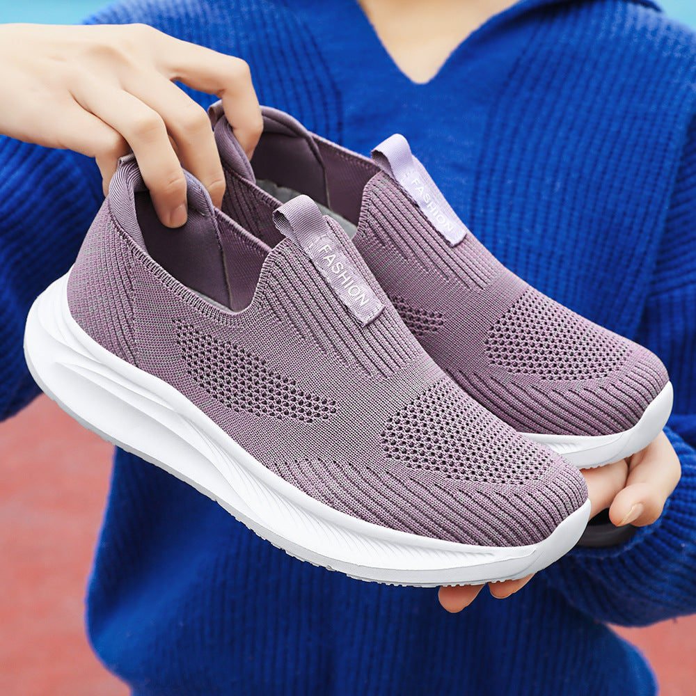 Chaussures pour femme (nouveauté printemps 2026) : modèle décontracté et facile à enfiler, adapté aux femmes d'âge mûr et aux seniors – Polyvalentes pour le quotidien