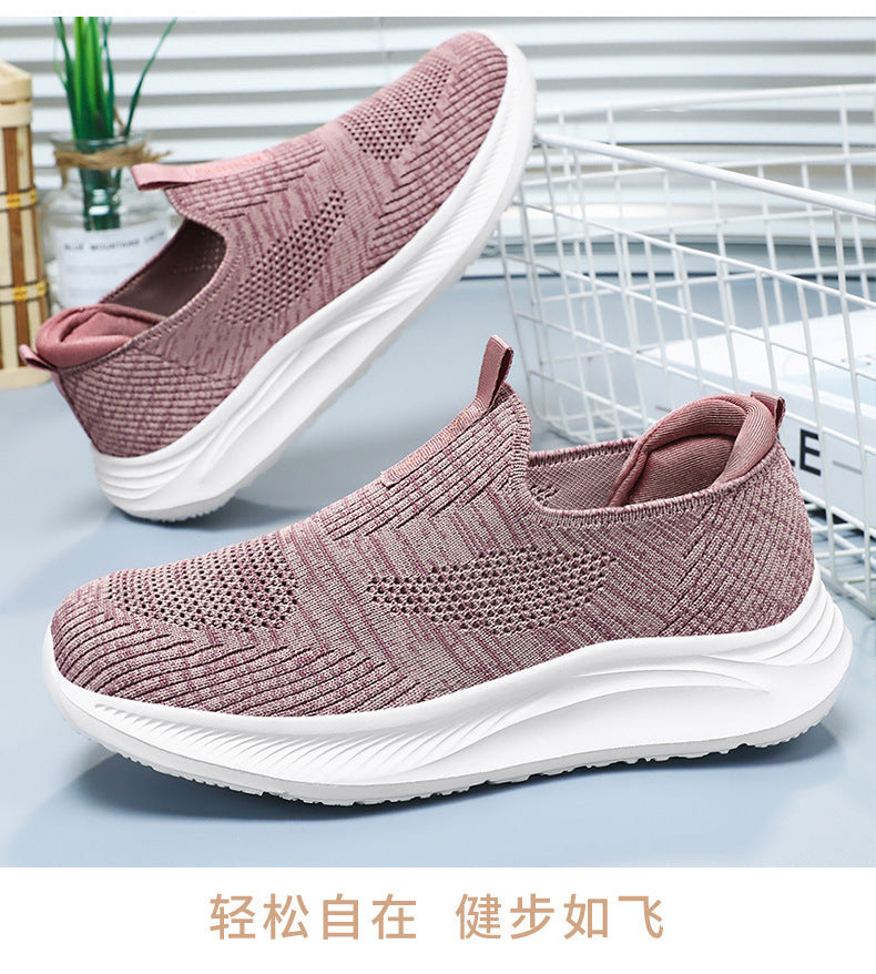 Chaussures pour femme (nouveauté printemps 2026) : modèle décontracté et facile à enfiler, adapté aux femmes d'âge mûr et aux seniors – Polyvalentes pour le quotidien