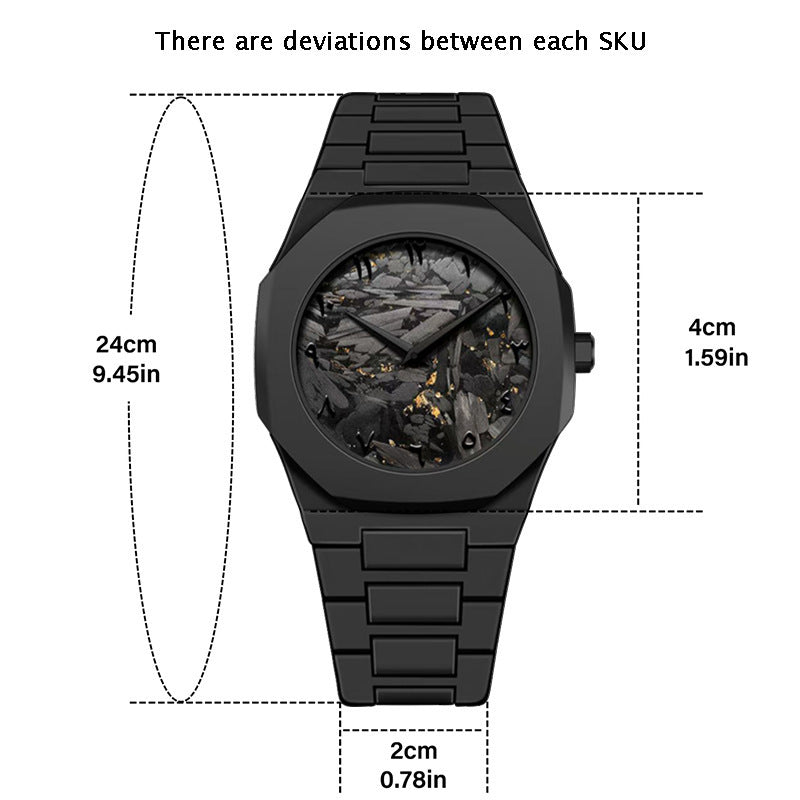 Arabic Numerals Hot Quartz Watch Casual Simple High Sense Neutral Waterproof Watch Southeast Asia Europe and America Flow