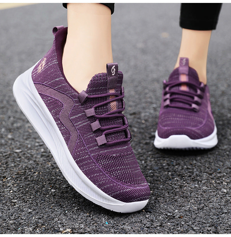 Chaussures pour femme Chaussures décontractées pour femmes (collection printemps 2026) : confortables, polyvalentes et respirantes, idéales pour les mamans (style sport et ville)