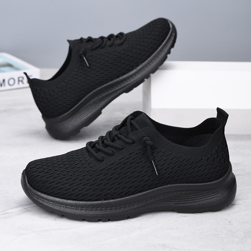 Women's Shoes, Fashionable Casual Shoes, Breathable Single Shoes, Shallow Shoes, Lightweight, Comfortable and Versatile Mesh Shoes