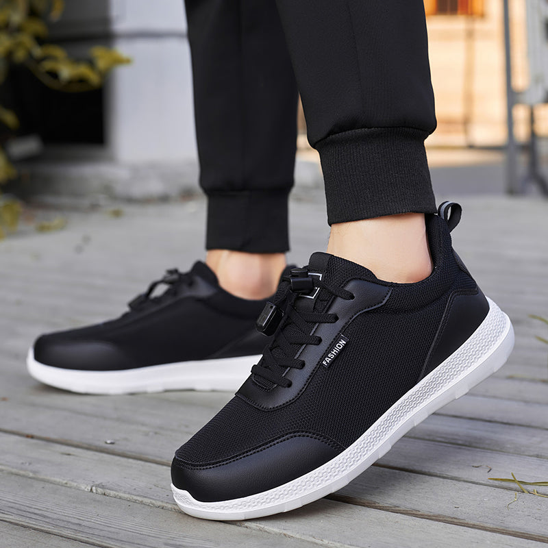 Chaussures pour seniors (nouveauté printemps) : semelles souples, confortables pour la marche, style sport mixte
