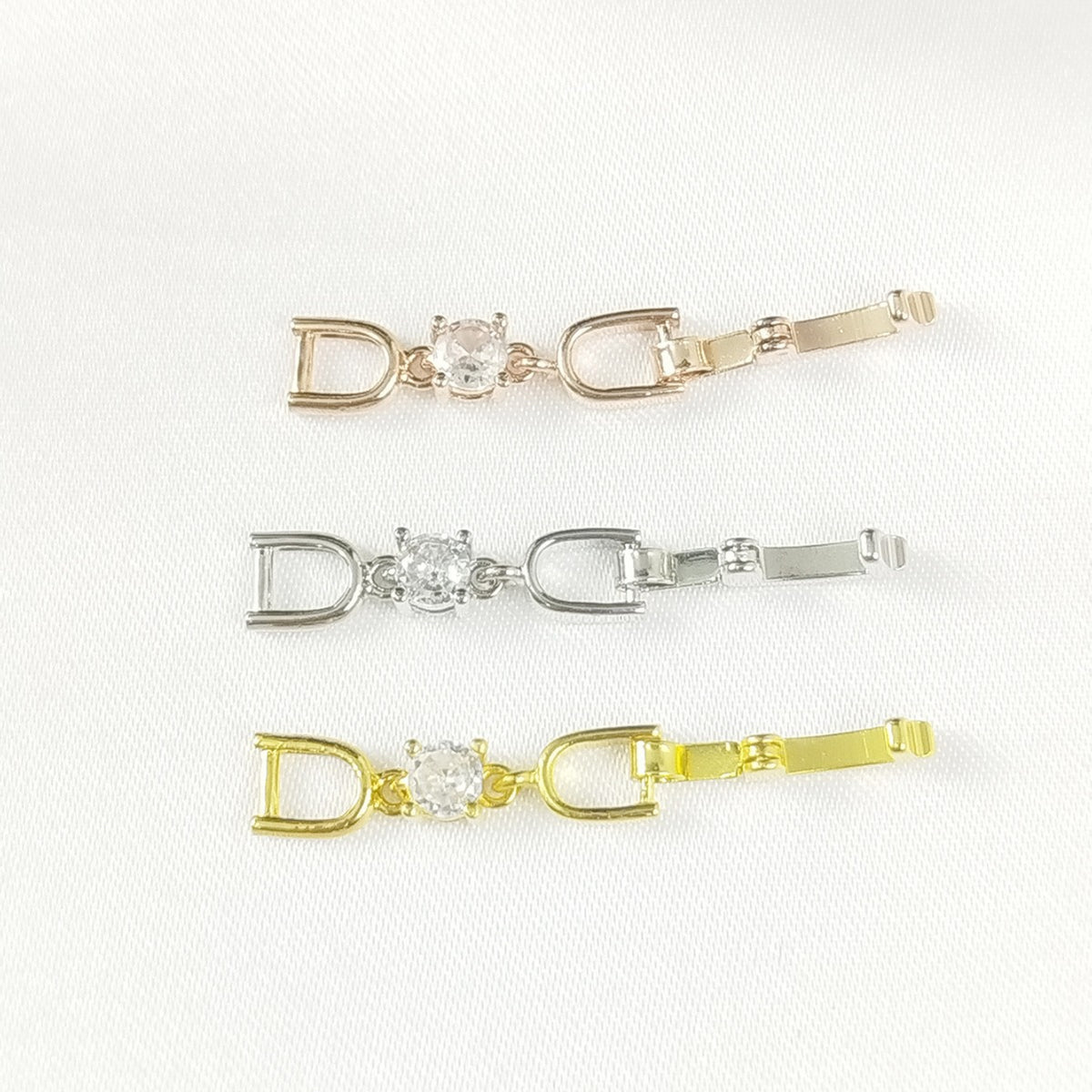 Joker bracelet necklace extended chain plated real platinum zircon 3cm lengthened first jewelry button accessories factory outlet