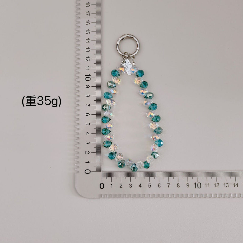 Phone Lanyard Ins Style Light Luxury Crystal Phone Holder Chain Niche Exquisite Camera Strap Accessory Keychain