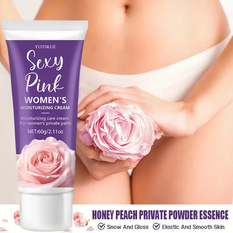 Crème intime féminine 60g - Hydratante et désodorisante, application douce, bonheur et santé des femmes, beauté haut de gamme, sel