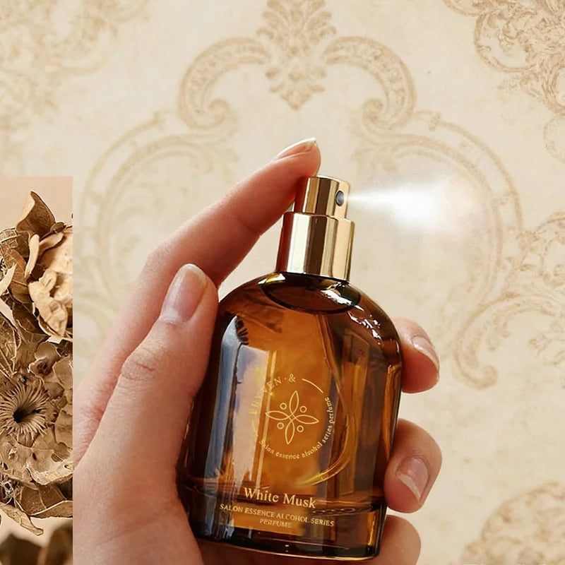Eau de Parfum Santal pour Femme, Parfum Oriental Frais, Floral Fruité, Vanille Douce, Longue Tenue, pour le Quotidien et les Rendez-vous
